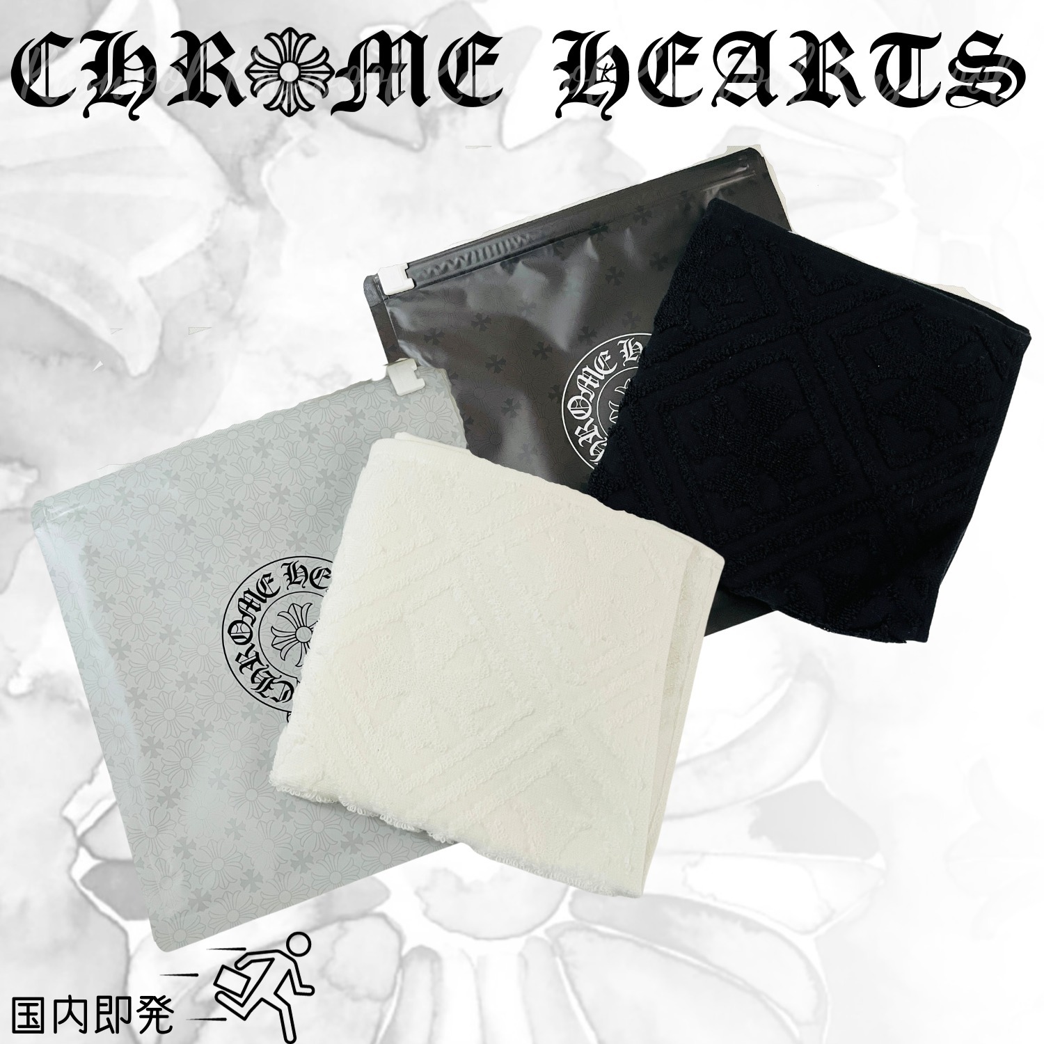 CHROME HEARTS クロムハーツ CHプラス コットンタオル (CHROME HEARTS