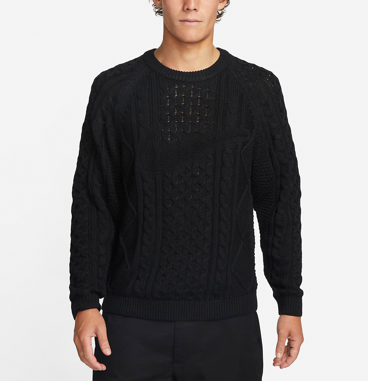 ☆NIKE☆NSW ケーブルニットセーター☆追跡可