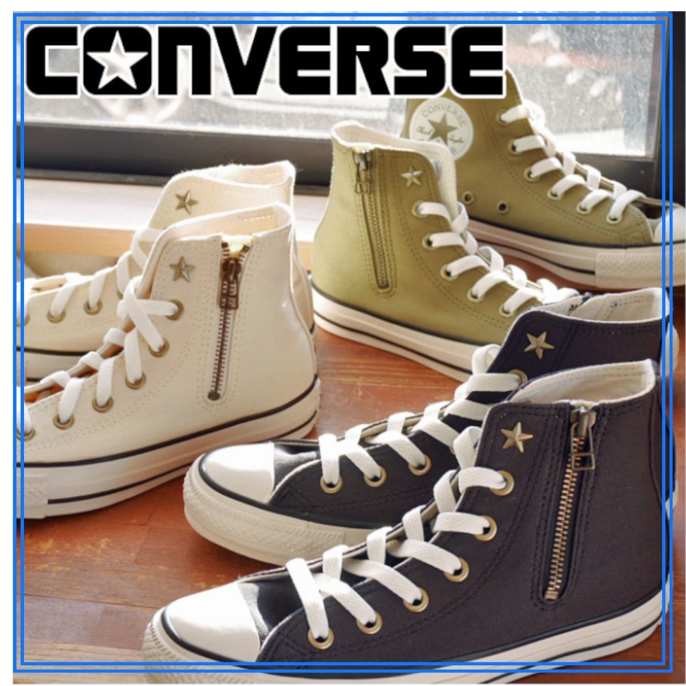 CONVERSE ALL STAR AG Z HI ユニセックス 星のスタッズがPOINT