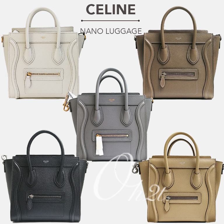 直営店買付 CELINE ラゲージ ナノ ショルダーバッグ (CELINE