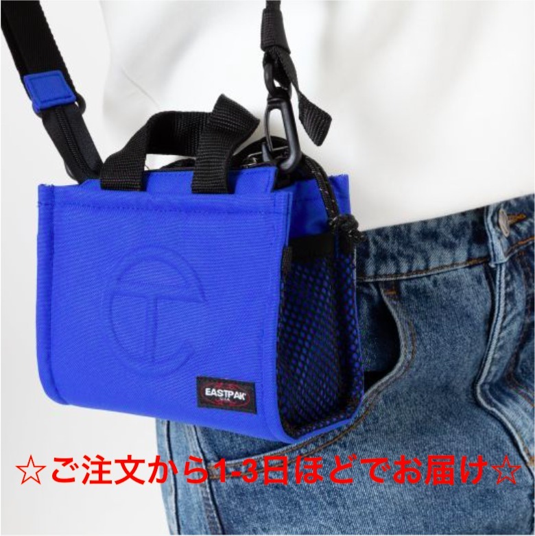 即お届け Telfar x Eastpak スモール ショッピングバッグ ブルー