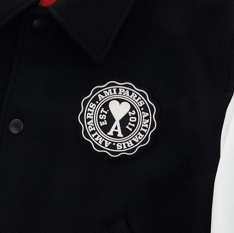 ☆送料関税込☆AMI PARIS ダブルウール バーシティ ジャケット☆ (AMI