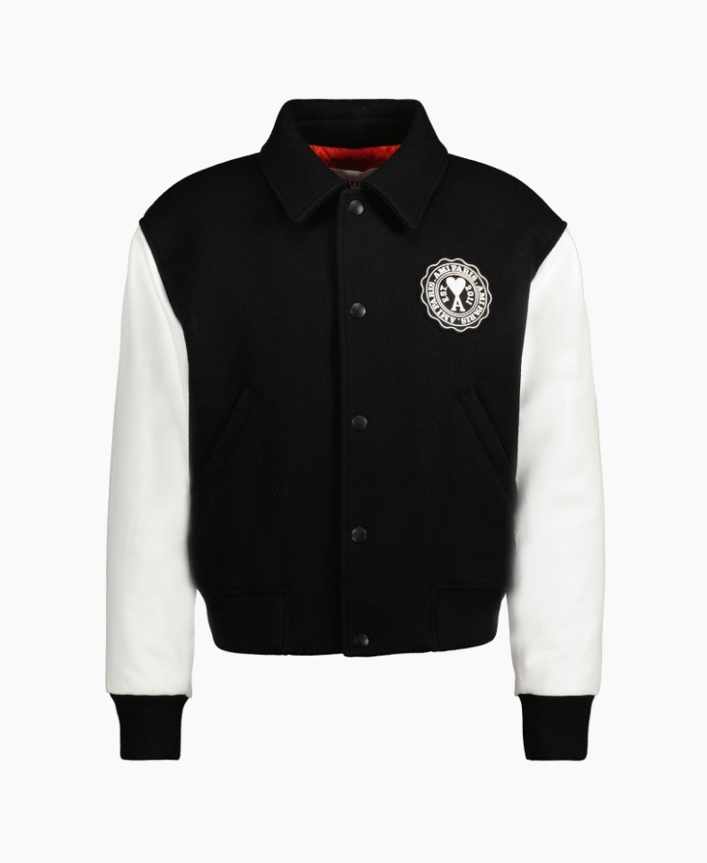 ☆送料関税込☆AMI PARIS ダブルウール バーシティ ジャケット☆ (AMI