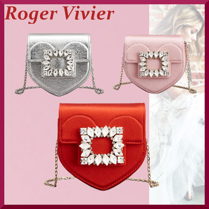 ピンク系 Roger Vivier(ロジェ・ヴィヴィエ) クラッチバッグ