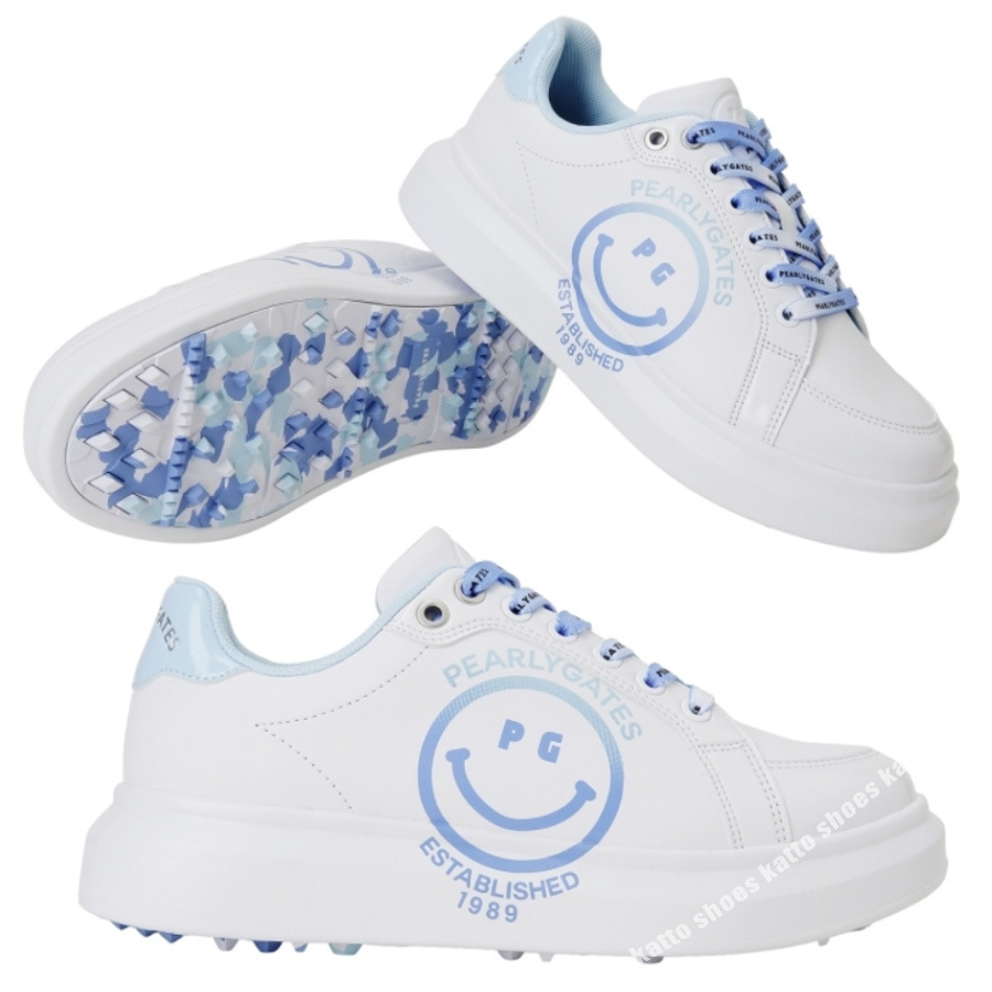PEARLY GATES☆LOGO スパイクレス ゴルフシューズ (PEARLY GATES