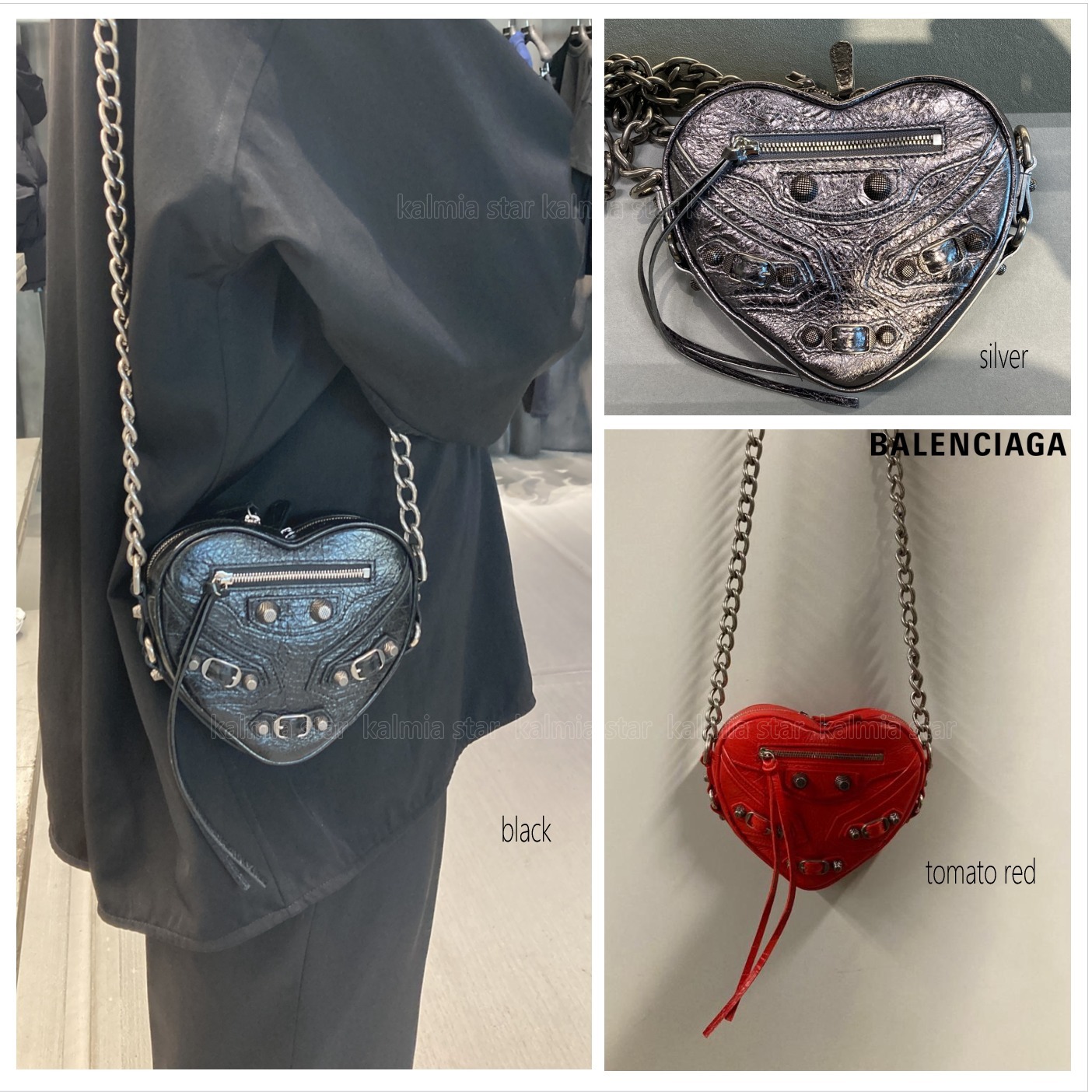 ○送料込○BALENCIAGA○Le Cagole Heart Crossbody Bag Mini