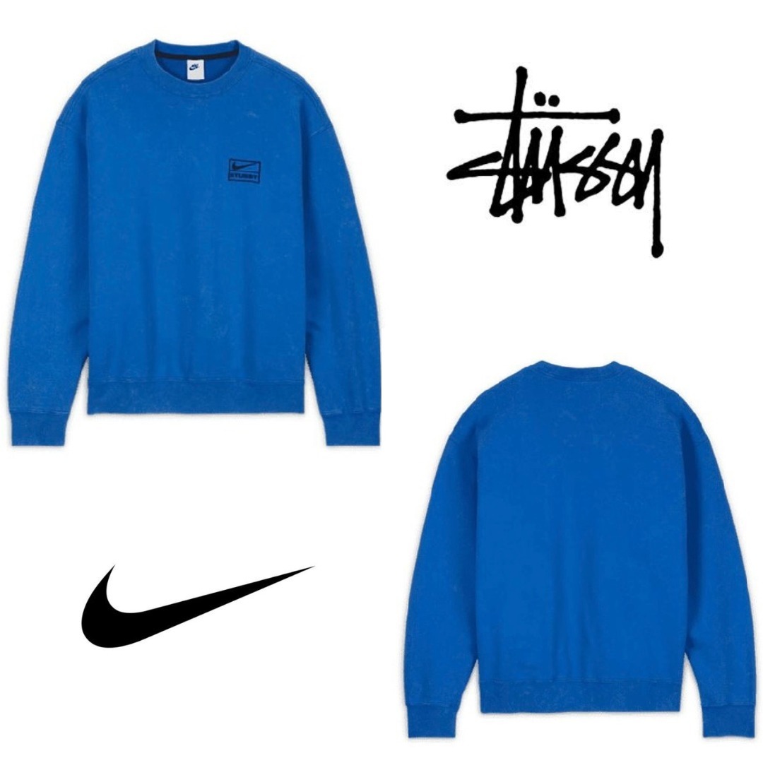 新作】Stussy x Nike Acid Wash Crew ナイキ ステューシー (Nike