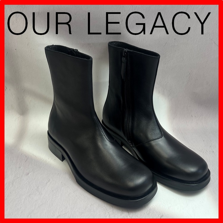☆人気☆【OUR LEGACY】☆Our Legacy Camion Boot Blac.k☆ (OUR