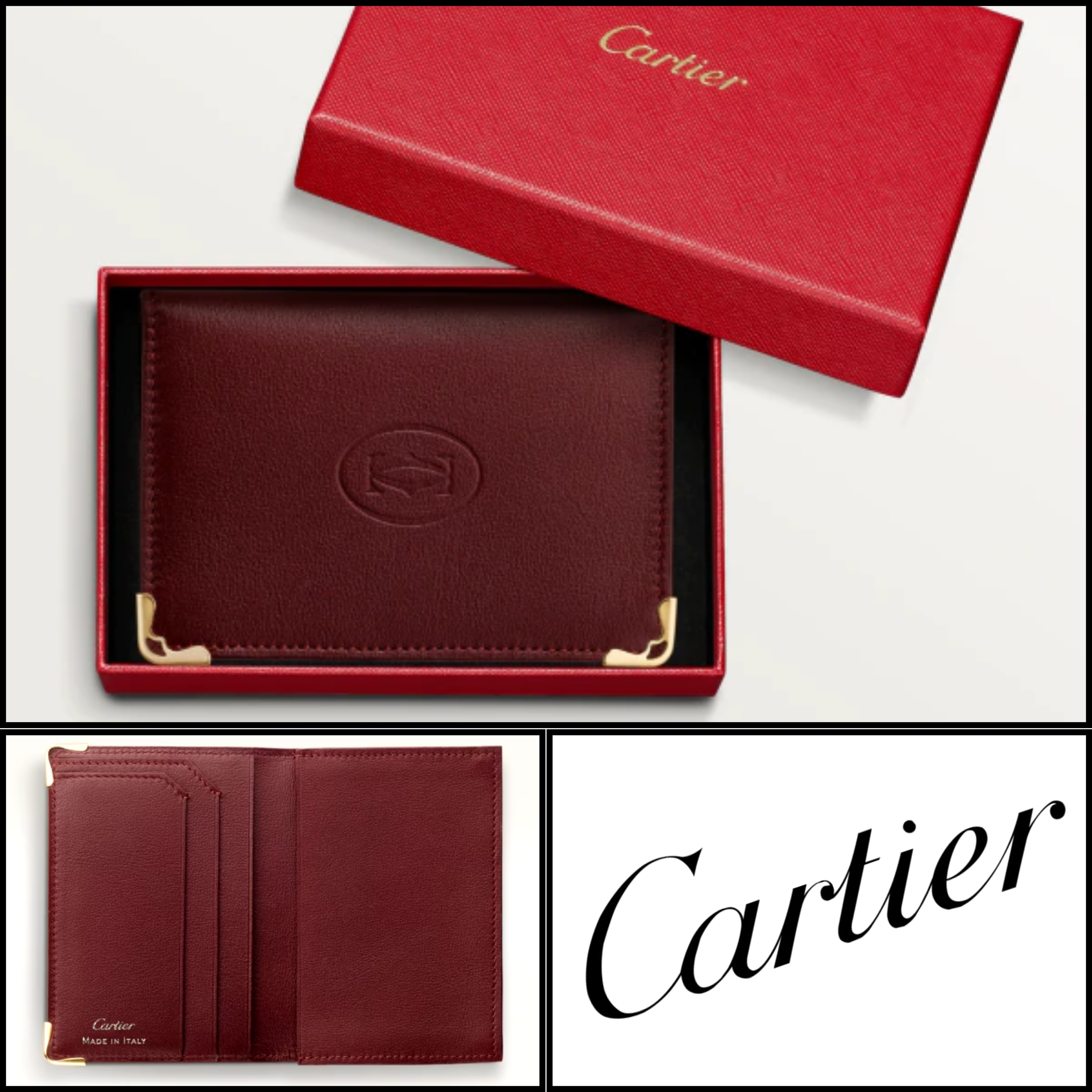 すぐ届く！ 【Cartier】 マスト ドゥ カルティエ カードケース