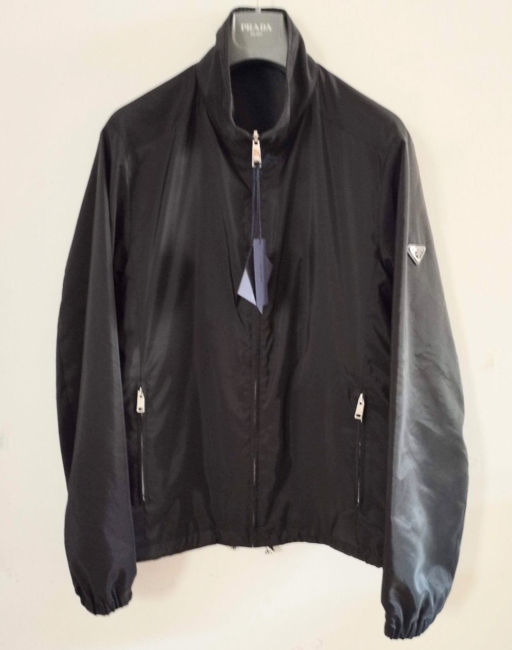 PRADA】 SGH057 リバーシブル 中綿無しナイロンジャケット (PRADA