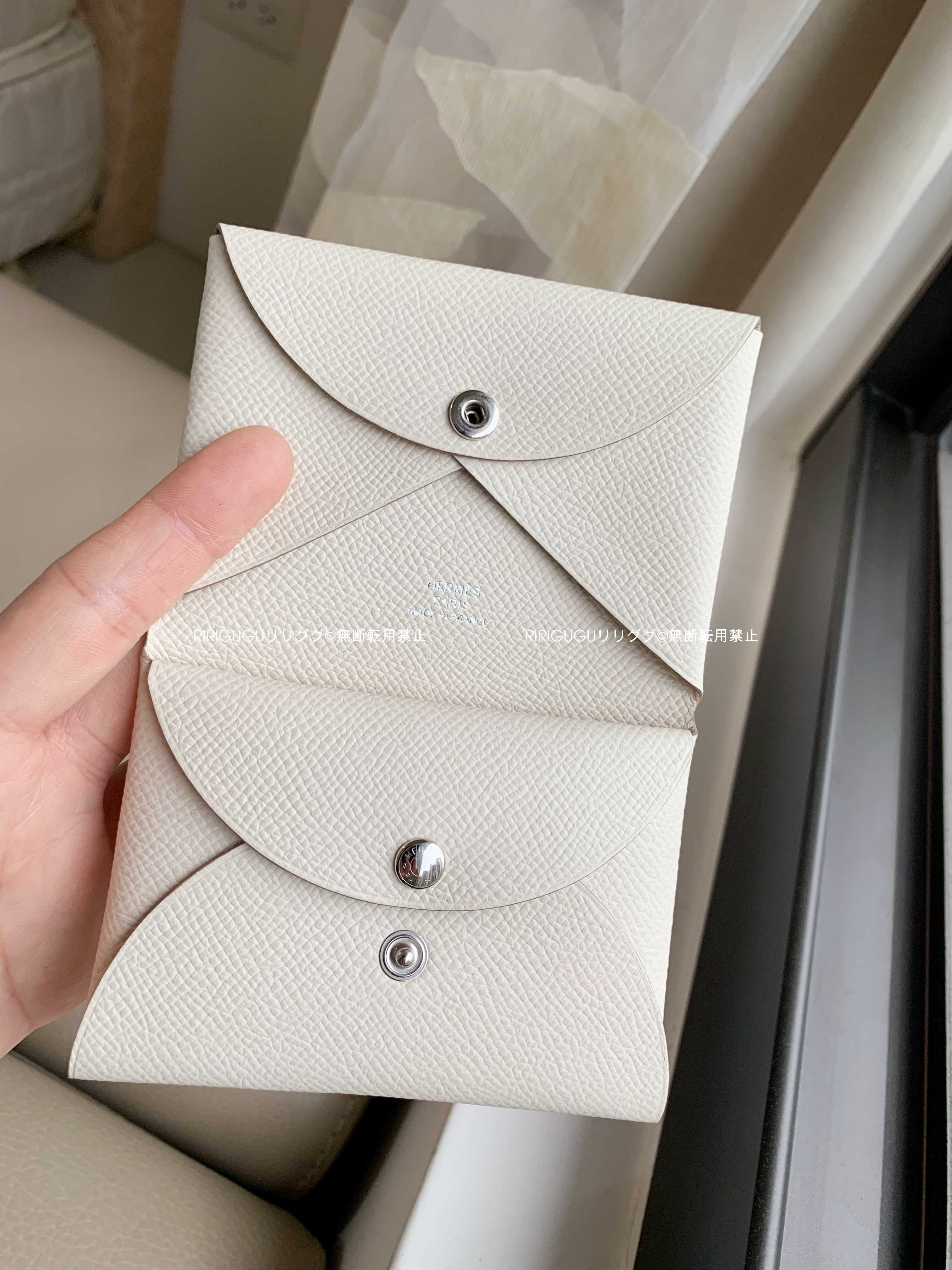 エルメス)クレ☆カルヴィ デュオ☆カード＋コインケース (HERMES