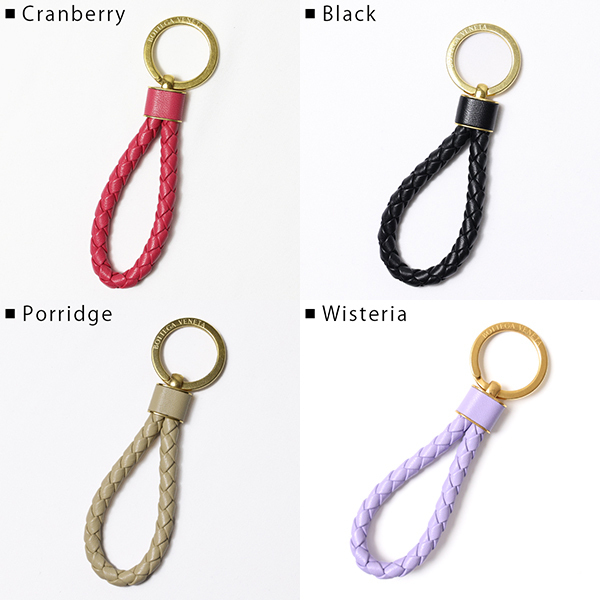 BOTTEGA VENETA ボッテガヴェネタ キーリング チャーム レザー