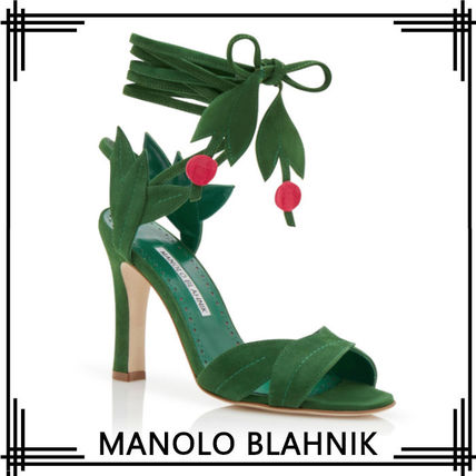 レースアップサンダル Manolo Blahnik(マノロブラニク) サンダル