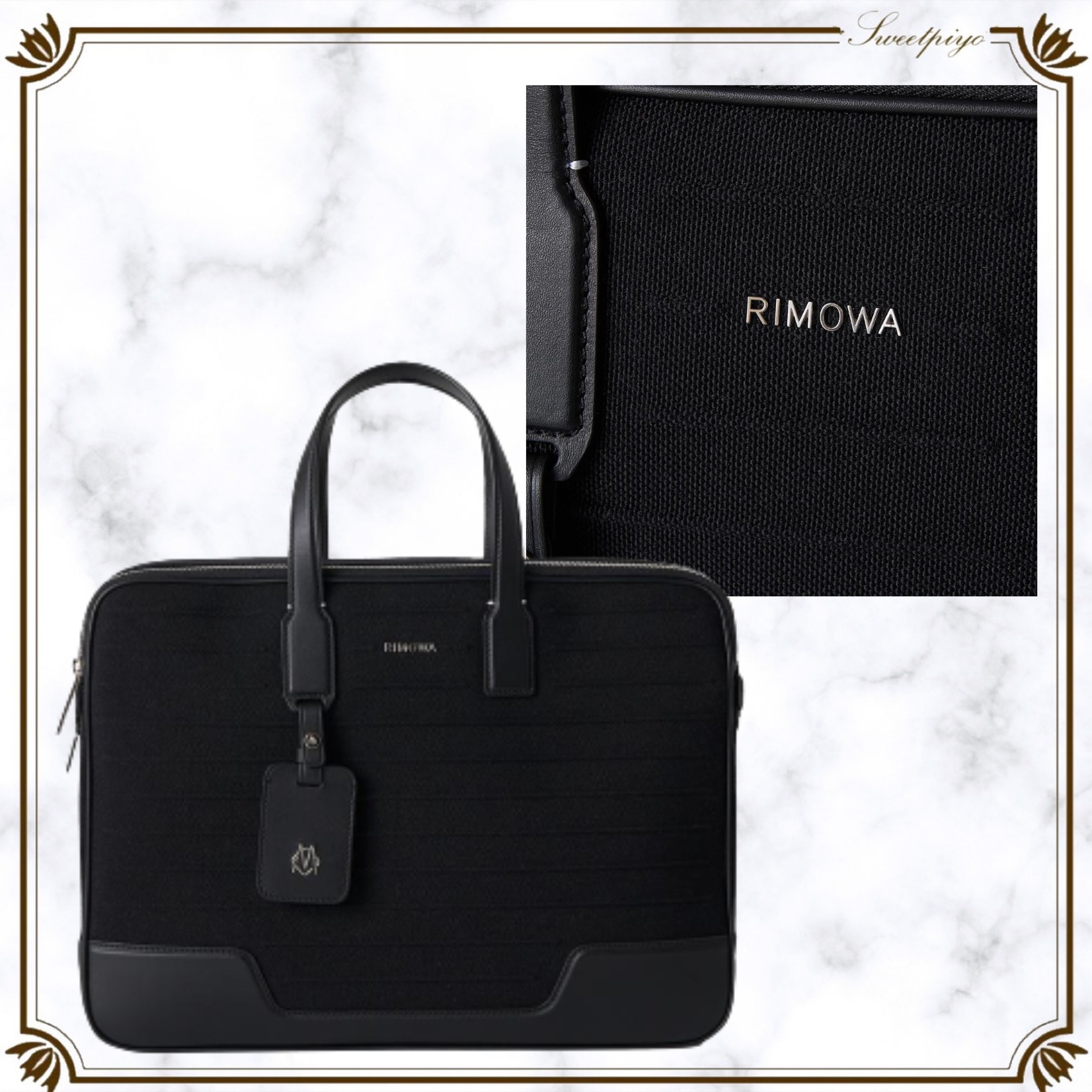 RIMOWA リモワ☆ブリーフケース ロゴ ノートPC収納可能◎ (RIMOWA