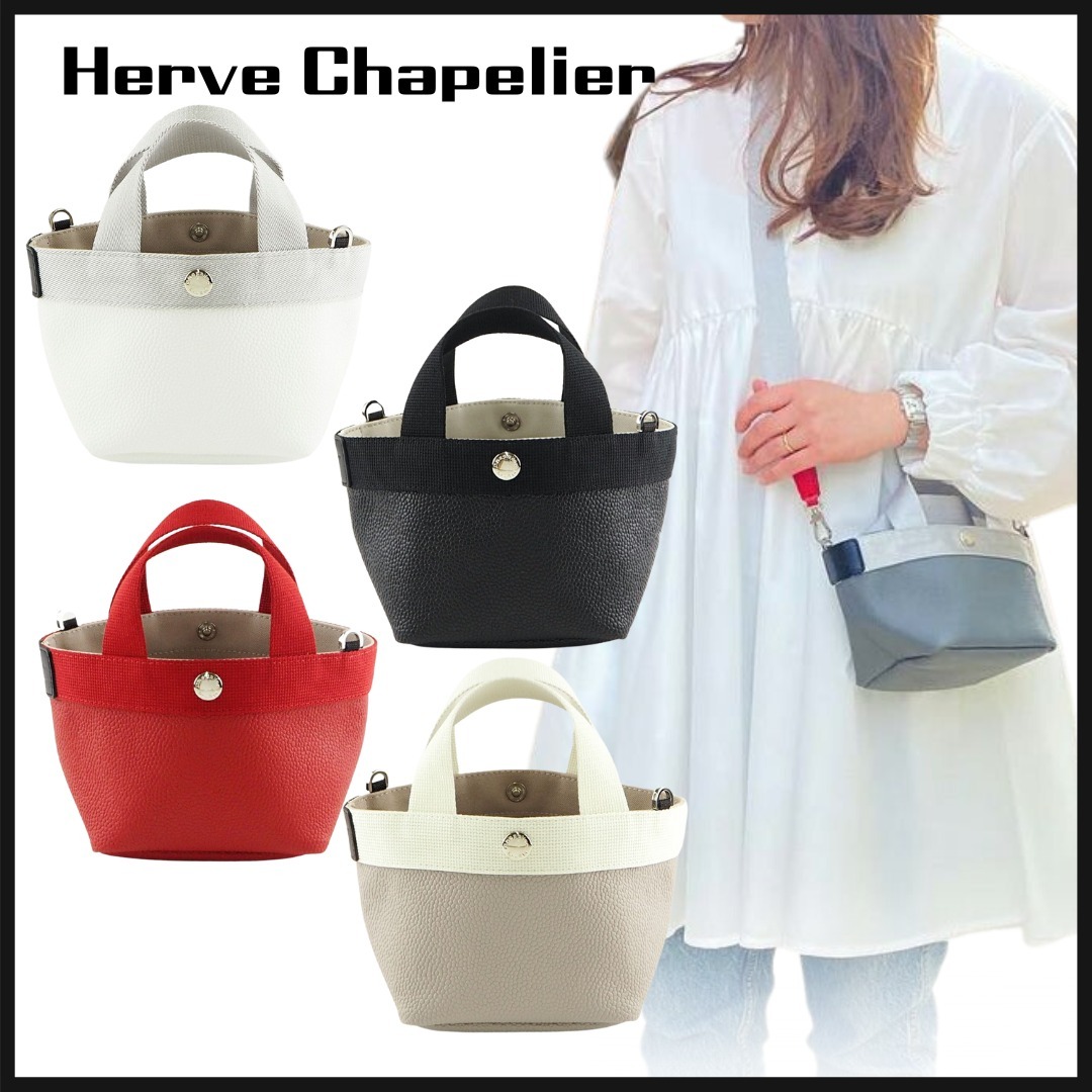 ◇Herve Chapelier◇舟型トートXS 2700G Dリング付き (HERVE CHAPELIER