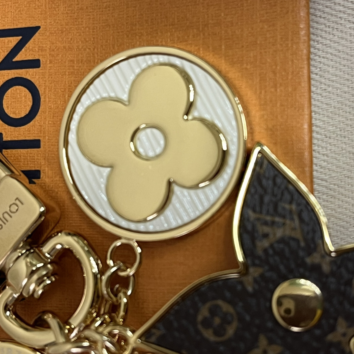 ☆LV☆ルイヴィトン ポルト クレ・スプリング キーリング (Louis