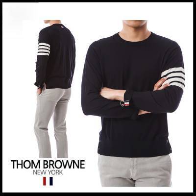 トムブラウン) THOM BROWNE ウールニット MKA002A Y1014 415 (THOM