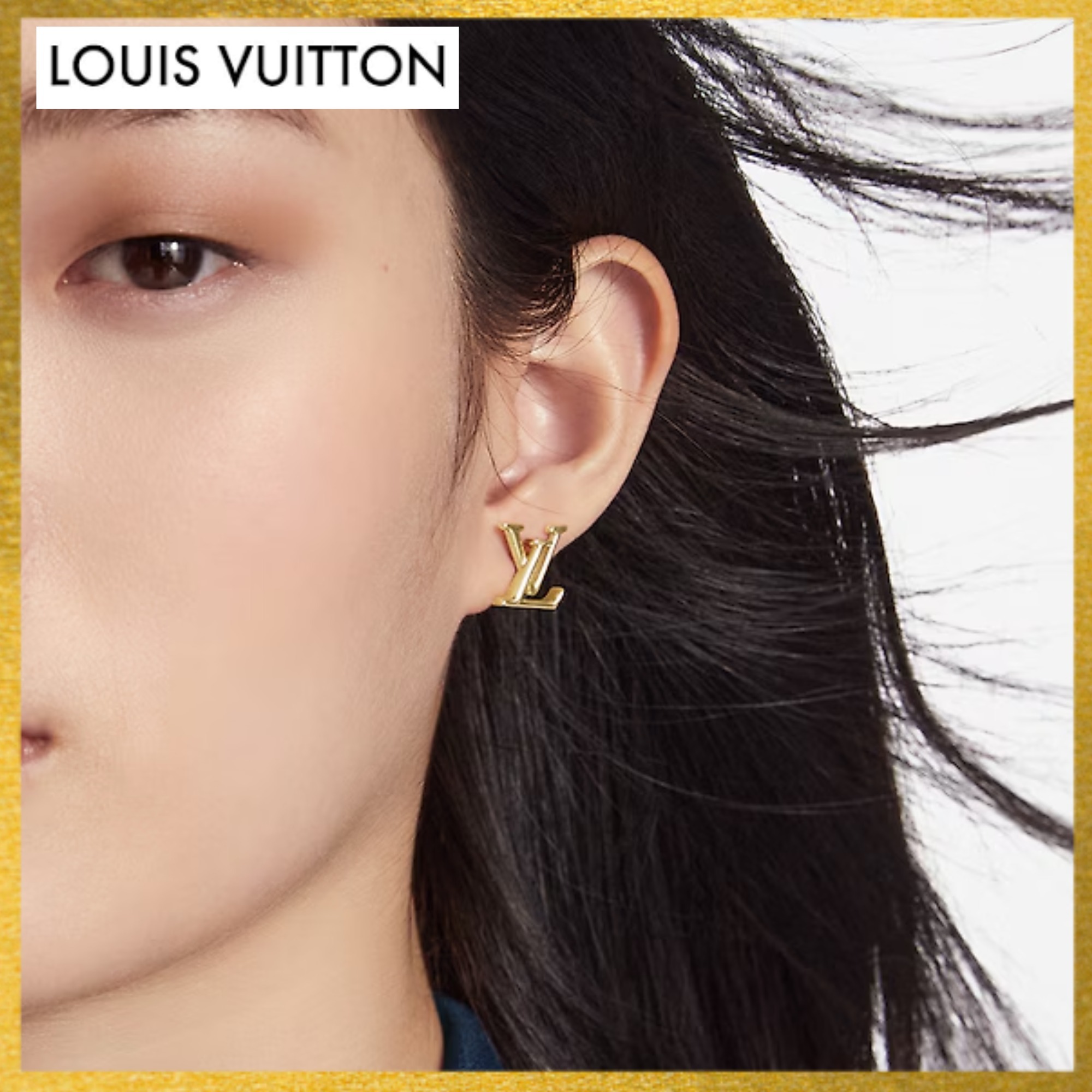 LOUIS VUITTON】ピアス LV アイコニック☆人気☆ギフト (Louis Vuitton