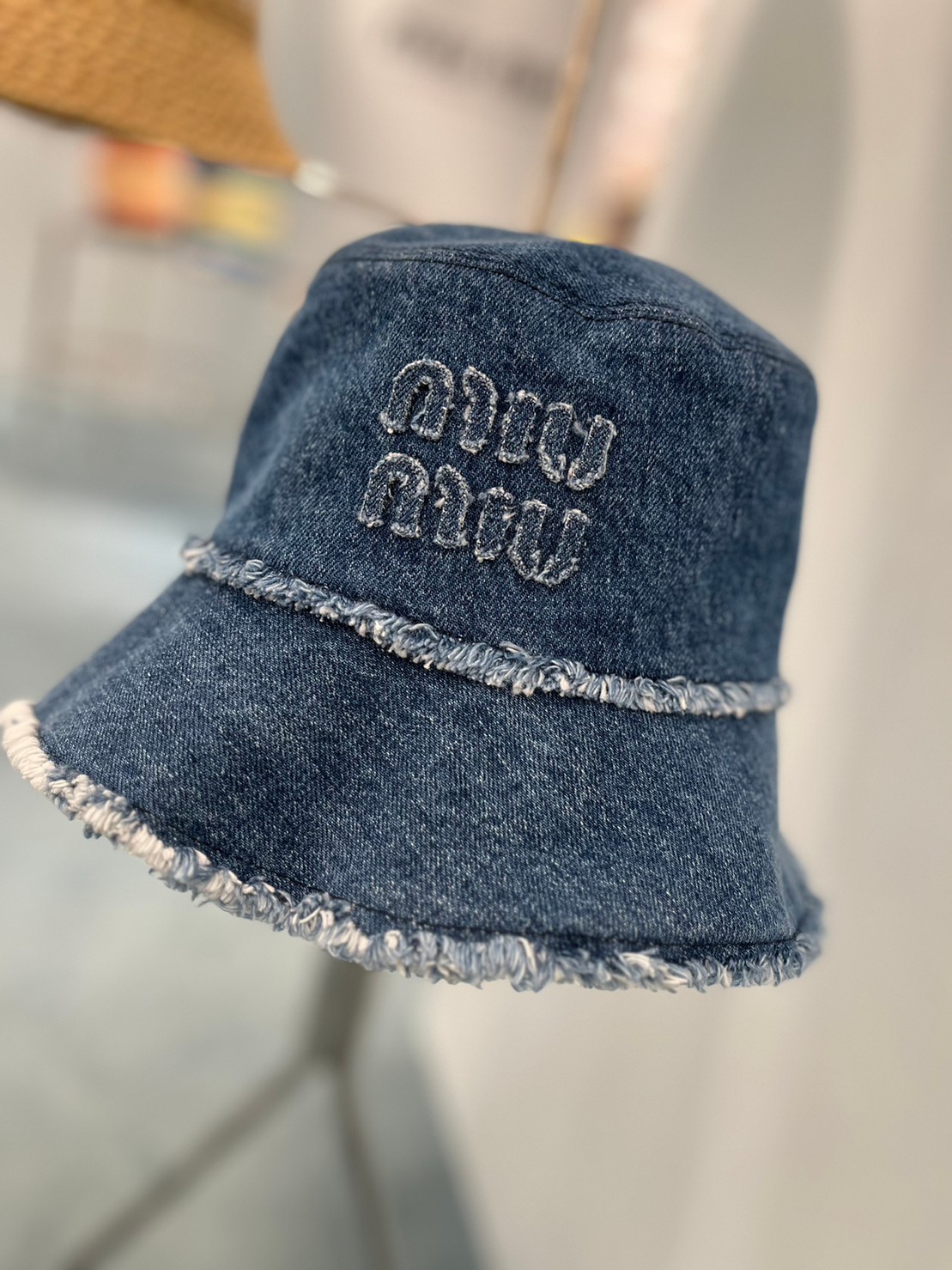 MIU MIU デニム バケットハット (MiuMiu/ハット) 94587055【BUYMA】