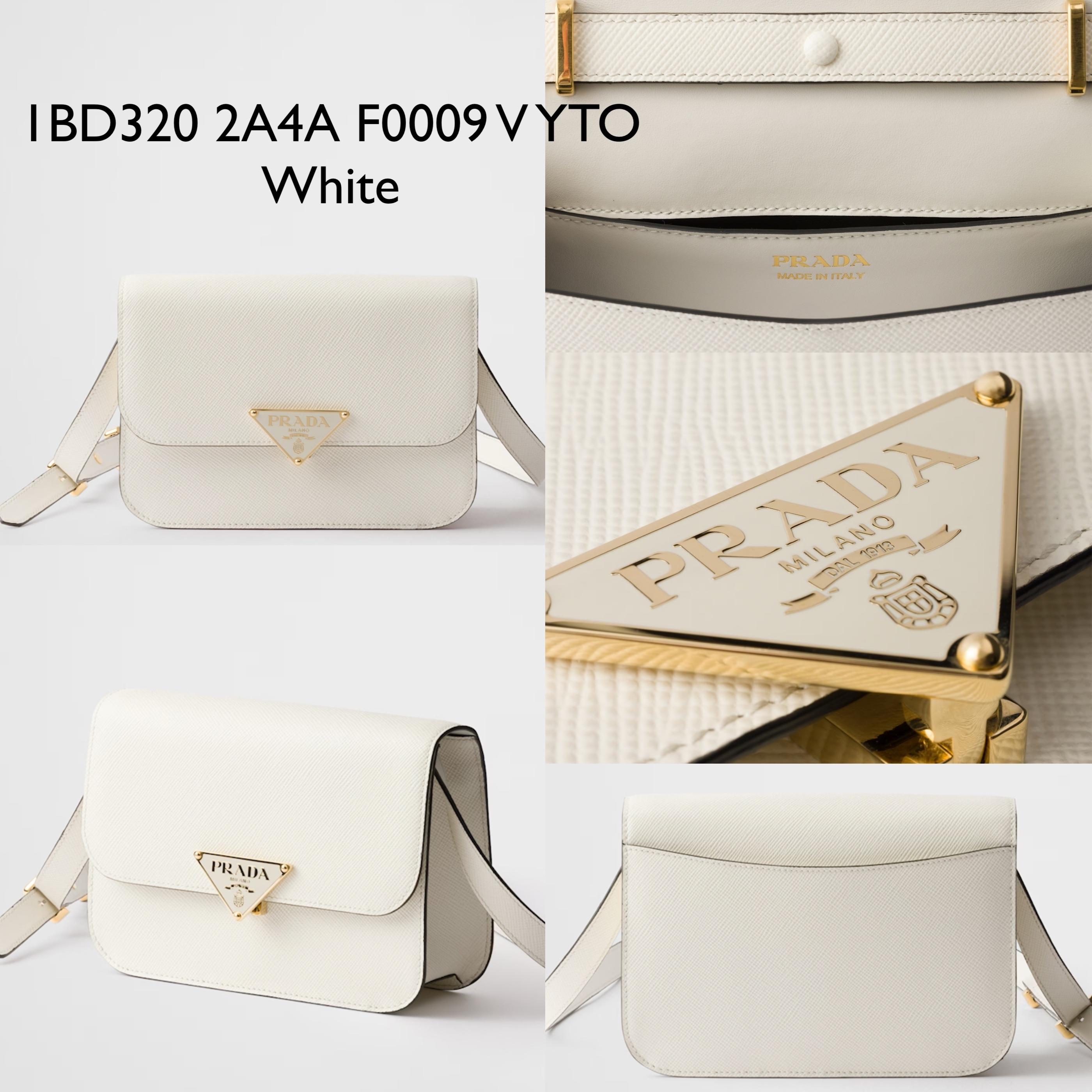 PRADA【入手困難】☆サフィアーノレザー ショルダーバッグ☆全色