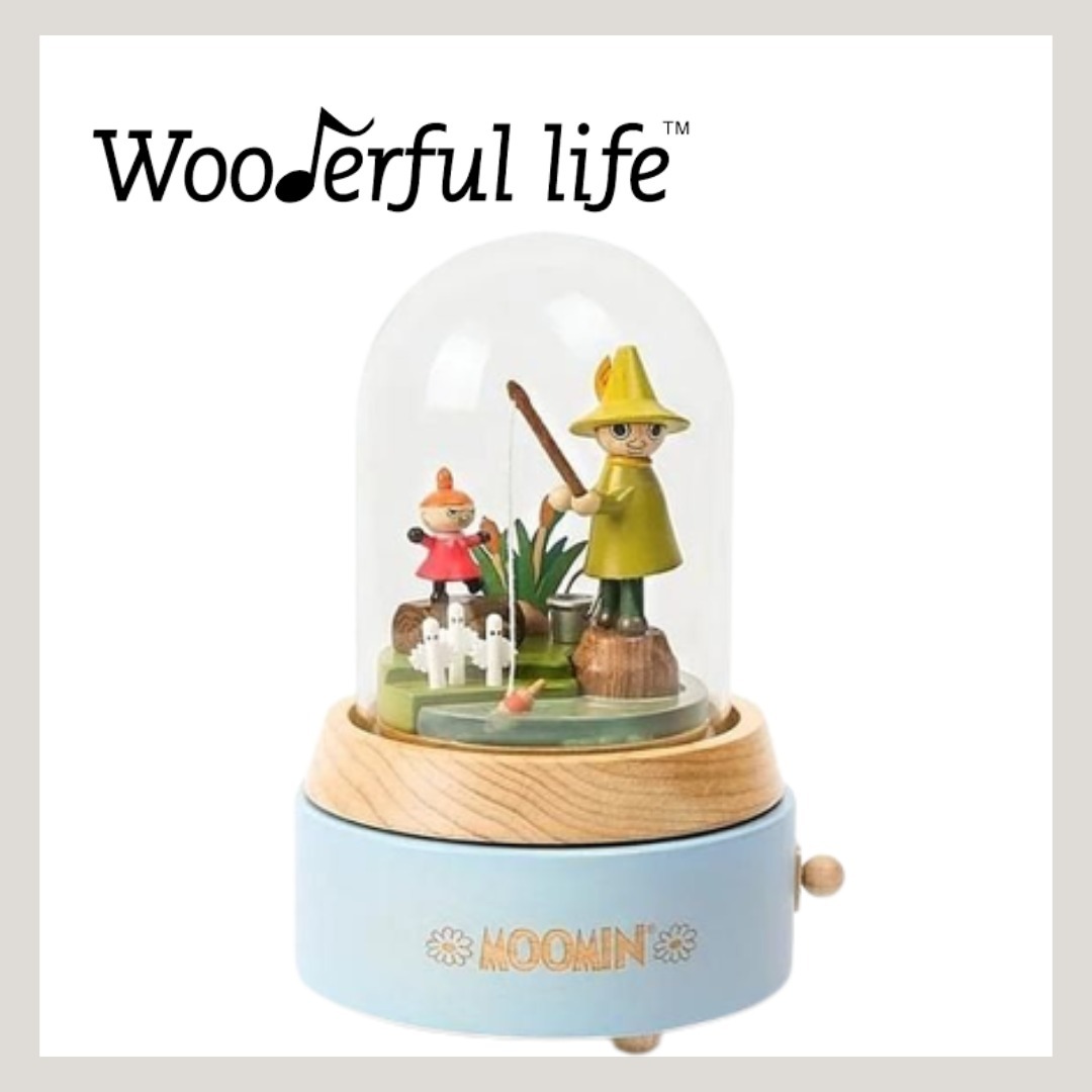 追跡有☆Wooderful life 台湾限定 ムーミン 木製オルゴール (MOOMIN