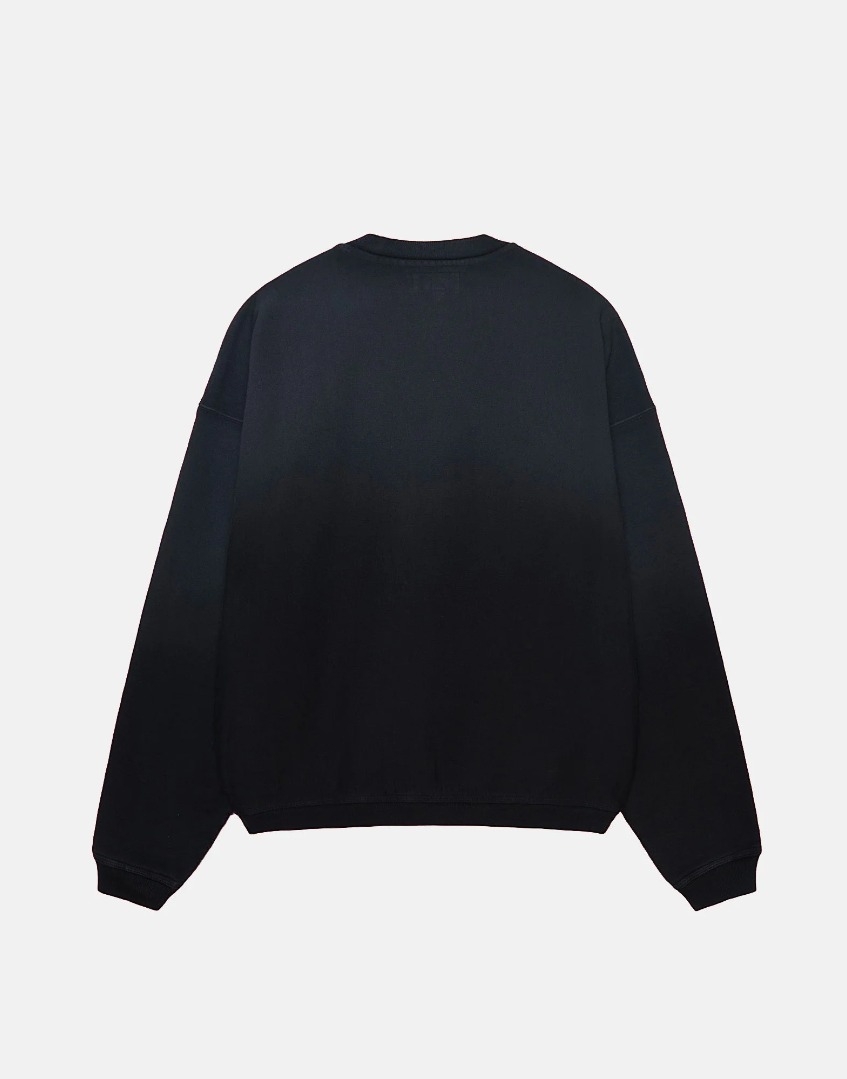 ☆人気☆【STUSSY】☆SUN FADED OVERSIZED CREW☆BLAC.K (STUSSY