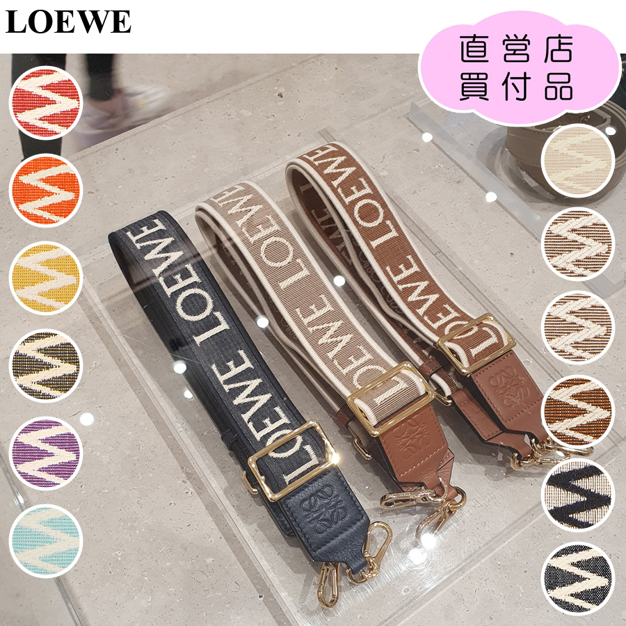 直営店買付】ロエベ☆アナグラム ストラップ☆C073T87X01 (LOEWE