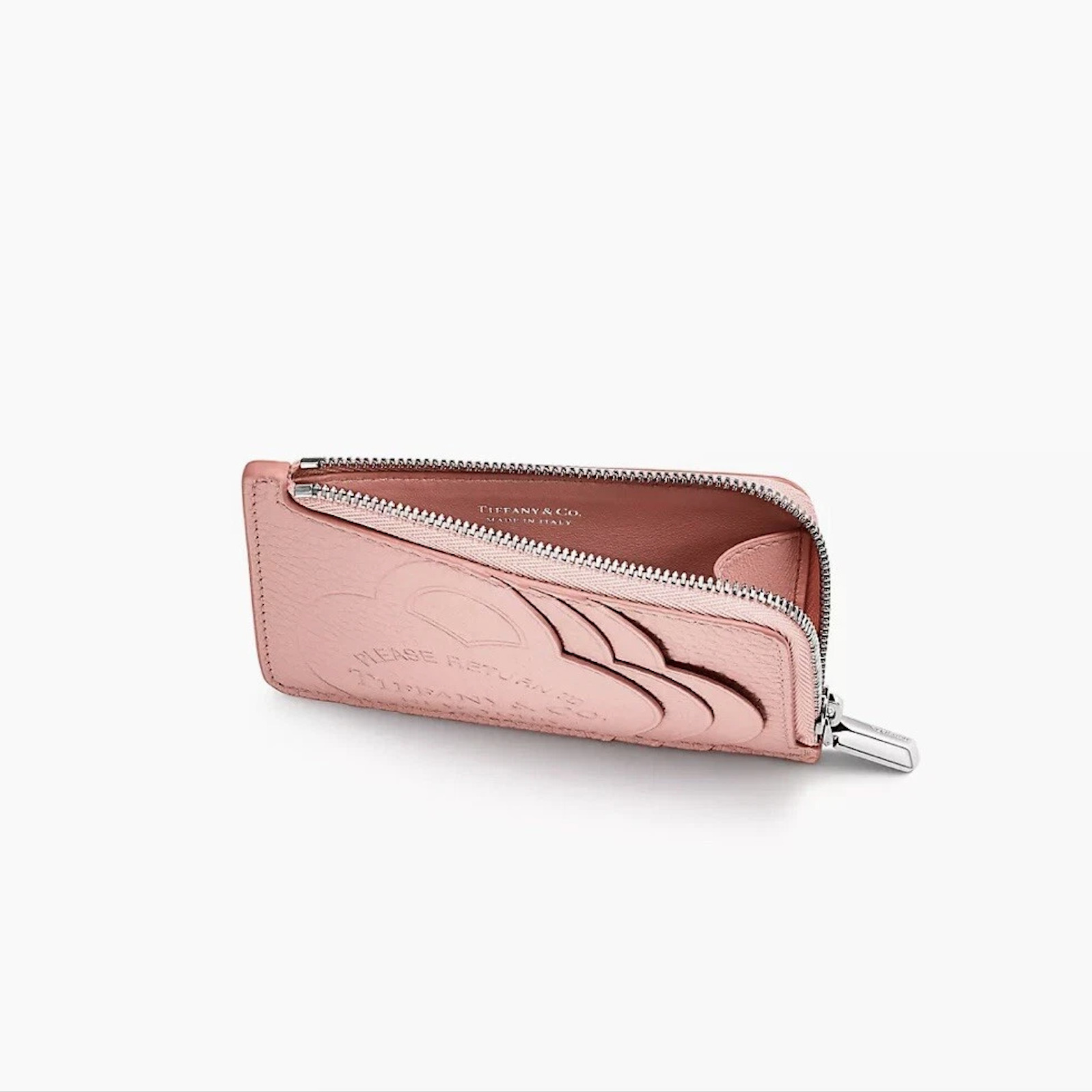 ティファニー Return To Tiffany レザー ジップ カードケース (Tiffany