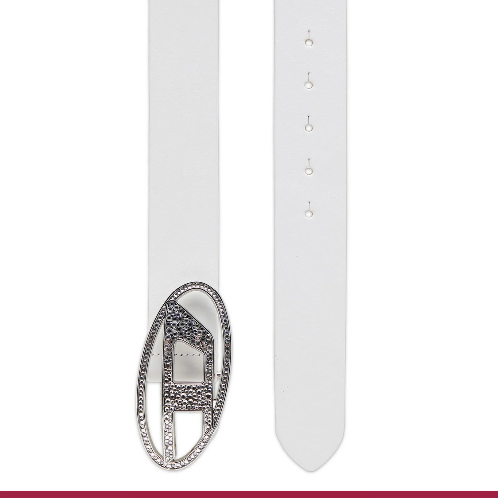 高級感】DIESEL『B-1dr Strass レザーベルト』送料込 (DIESEL/ベルト