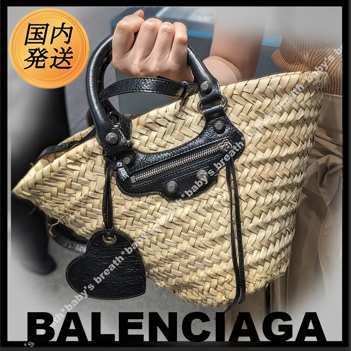 希少♪【国内発送☆BALENCIAGA】LE CAGOLE バスケット S (BALENCIAGA