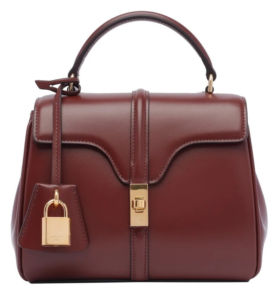 CELINE セリーヌ 16 セーズ ミニ 芸能人愛用 2way レザーバッグ