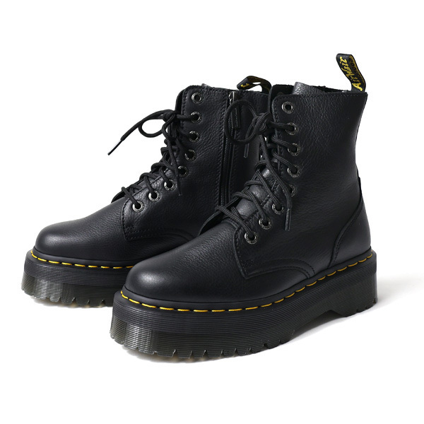 Tomoドクターマーチン 黒ショートブーツ Dr.Martens（ドクターマーチン