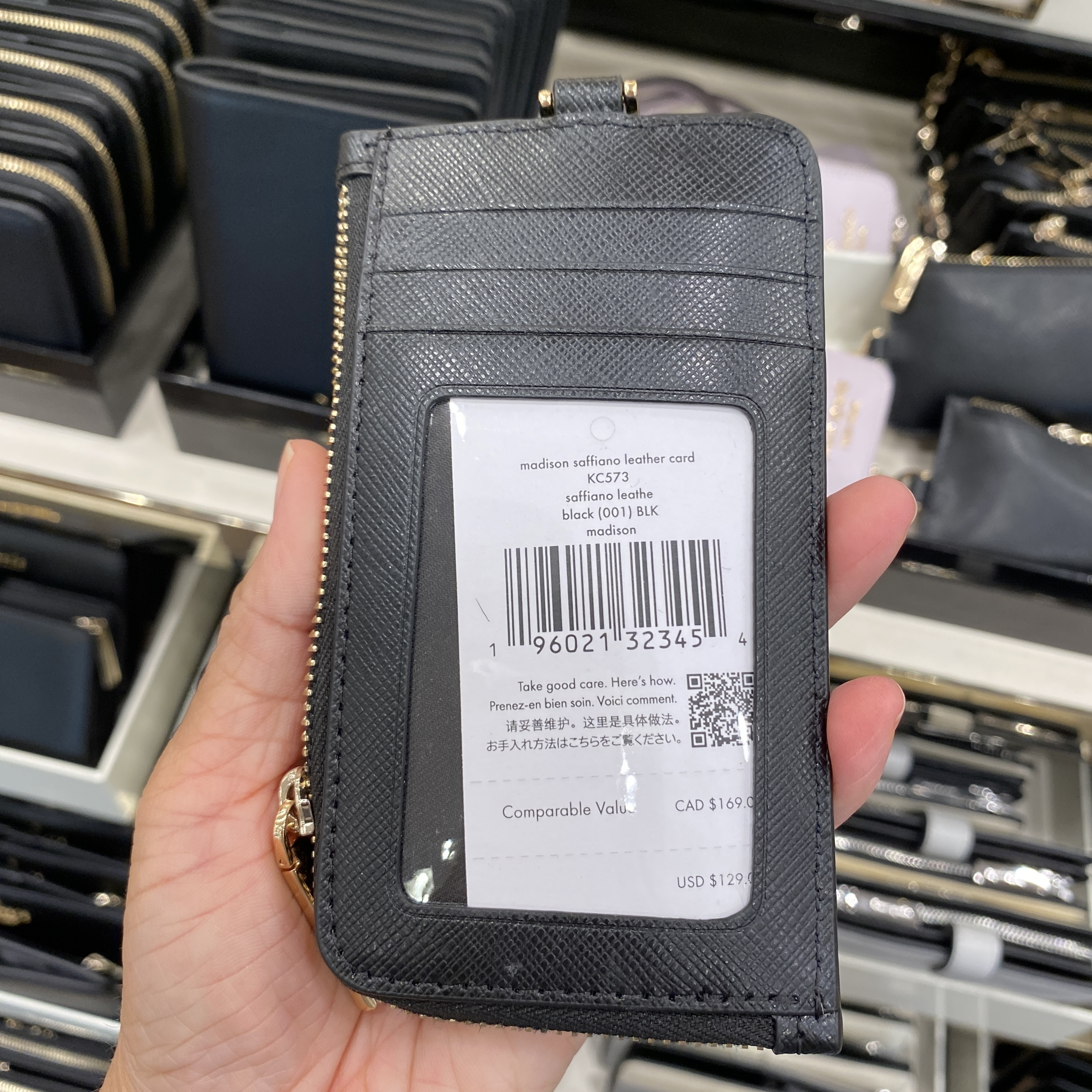 定番 Kate Spade☆Madison cardcase lanyard☆カード入れ KC573 (kate