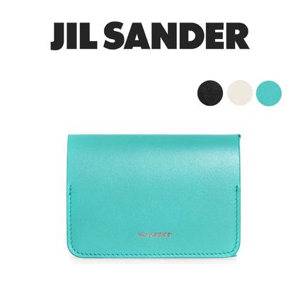 ブルー（青）系 Jil Sander(ジルサンダー) カードケース・名刺入れ