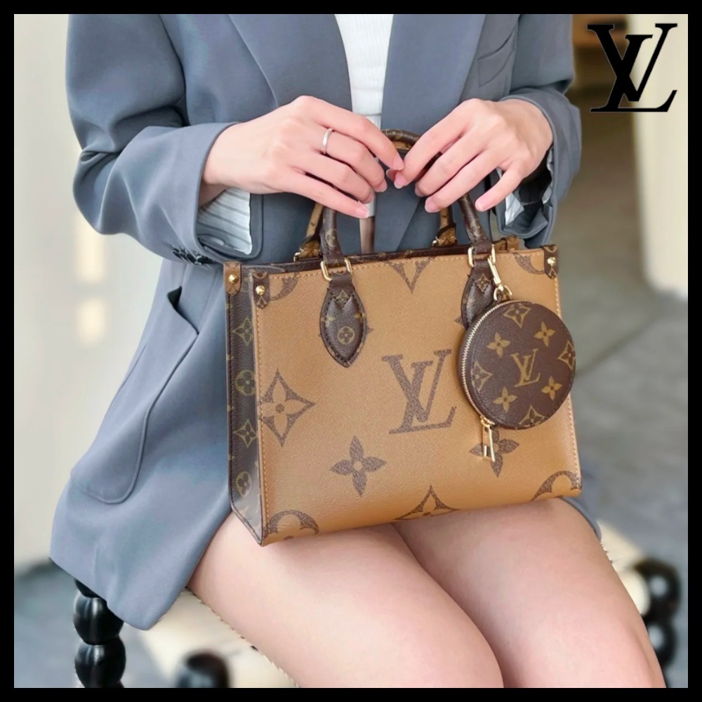 可愛いサイズ感♡】LOUIS VUITTON☆オンザゴーPM (Louis Vuitton