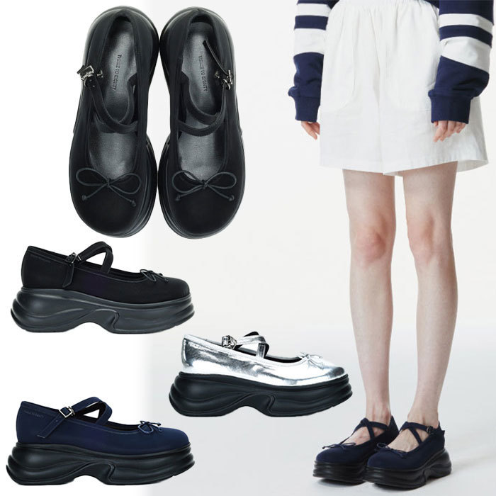 BLACKPINK ジェニ☆THREE TO EIGHTY☆STRAP MARY JANE PLATFORM (THREE