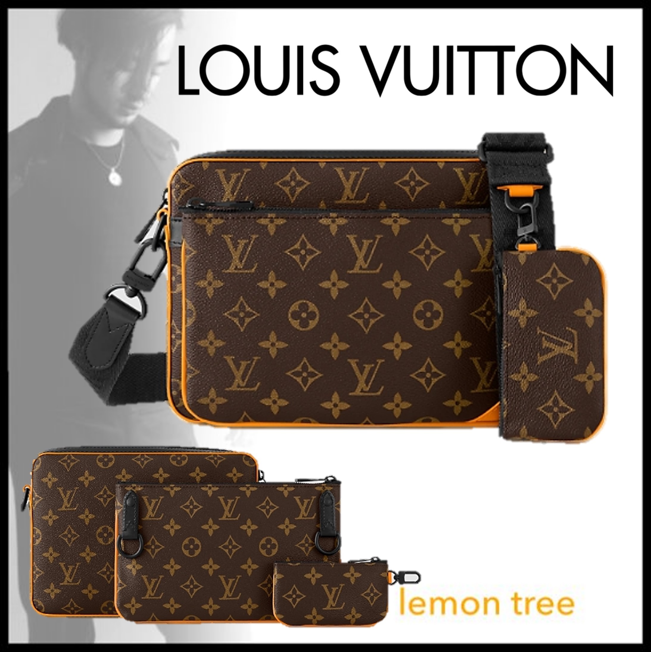 Louis Vuitton】トリオ・メッセンジャー ショルダー M46694 (Louis