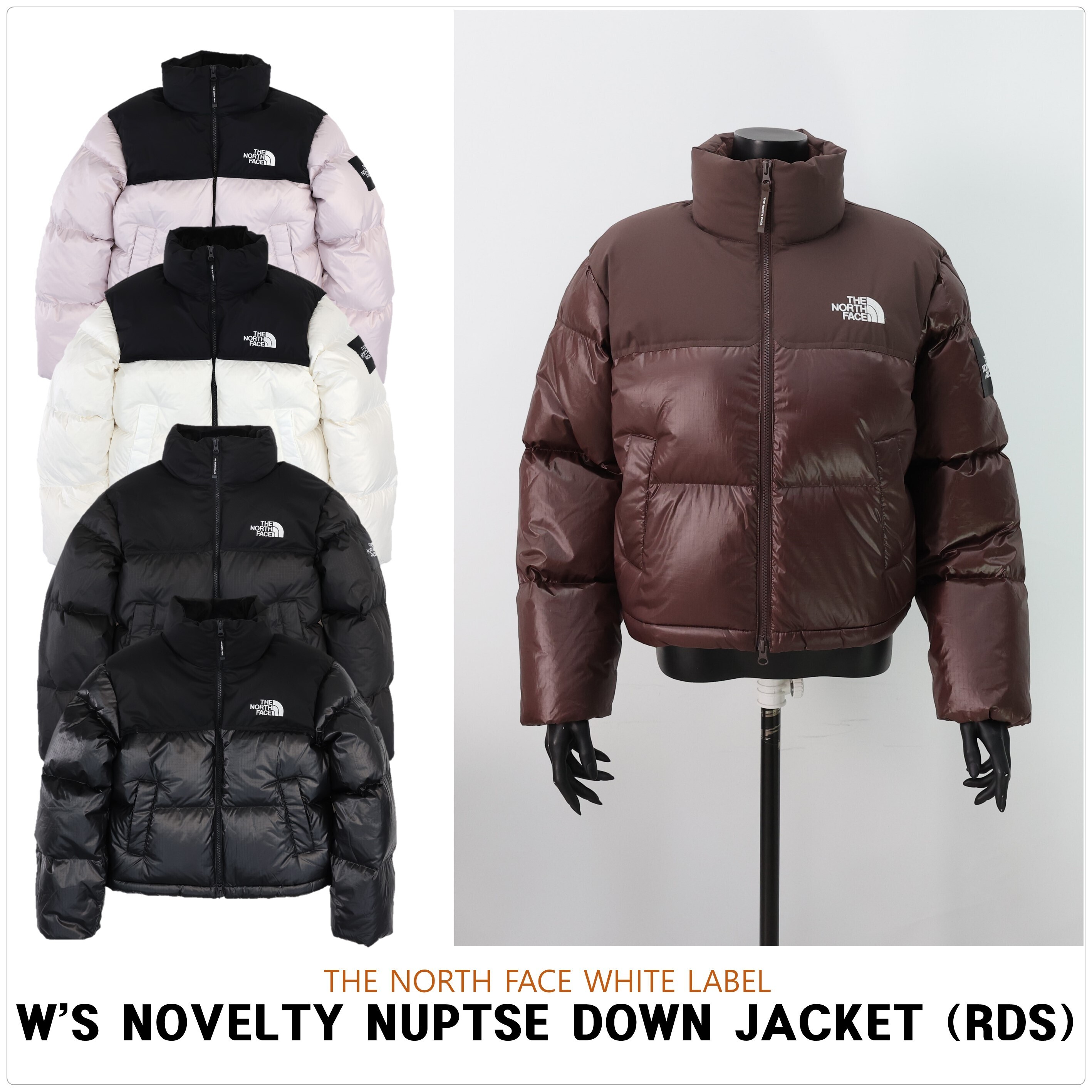 ノースフェイス]W'S NOVELTY NUPTSE ダウンジャケット☆23AW☆ (THE