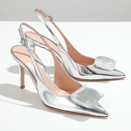 シルバー（銀色）系 Gianvito Rossi(ジャンヴィト ロッシ) - ブランド