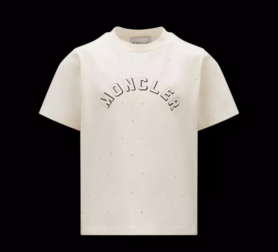 MONCLER ホワイト Tシャツ 12a MONCLER ホワイト Tシャツ 12A MONCLER