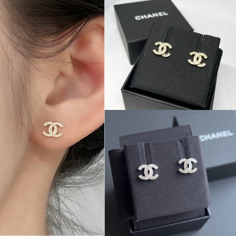 新作》さりげない煌めき【CHANEL】シンプル人気 ピアス (CHANEL/ピアス