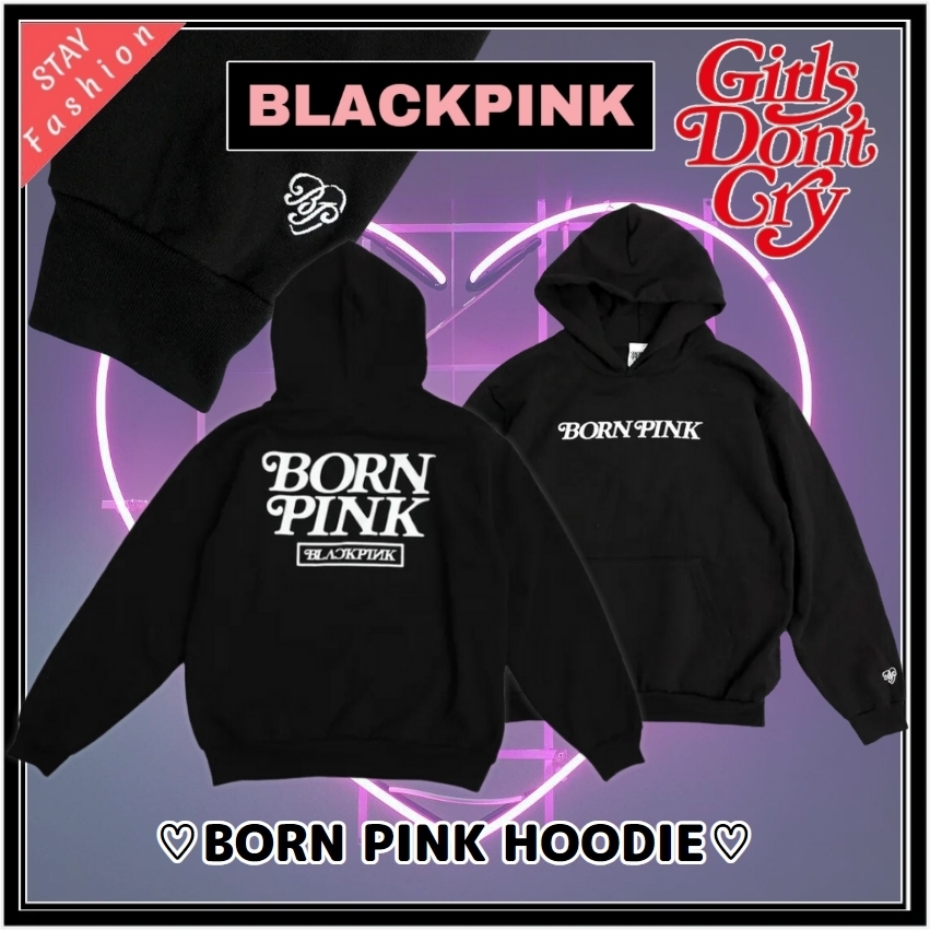 ☆海外限定コラボ激レア!GDC/VERDY×BLACKPINK BORNPINKパーカー (Girls