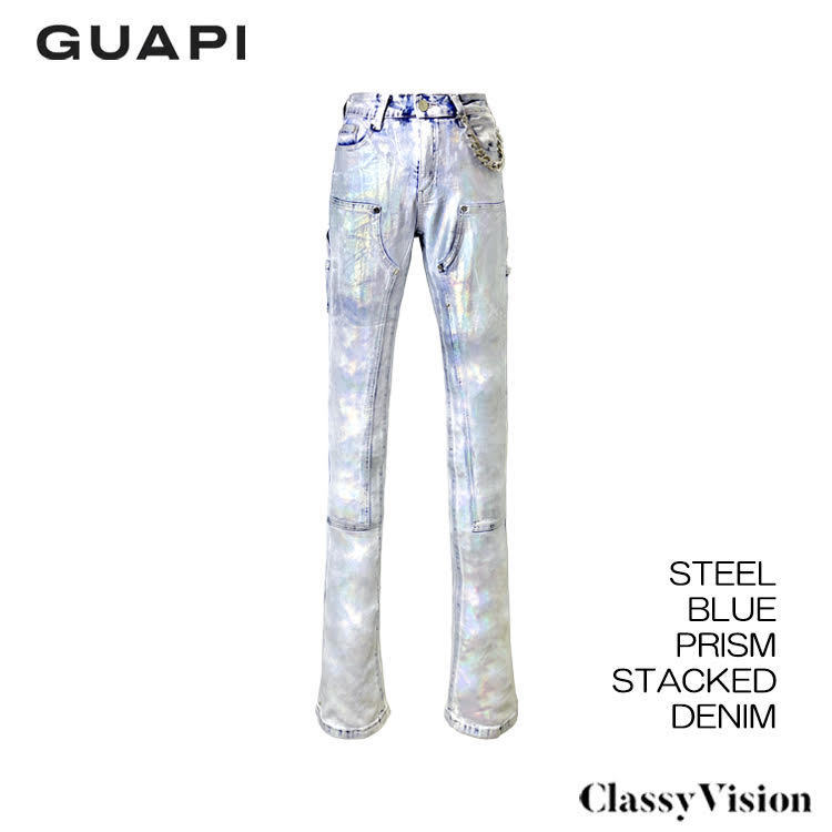 GUAPI DENIM PANT デニムパンツ (GUAPI/デニム・ジーパン) STEEL BLUE
