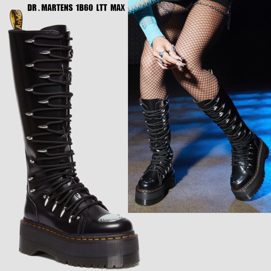 Dr Martens☆1B60 LTT MAX☆厚底☆ジッパー (Dr.Martens/ロングブーツ