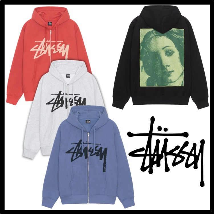 ☆送料・関税込☆Stussy☆VENUS ZIP HOODIE☆パーカー☆ (STUSSY