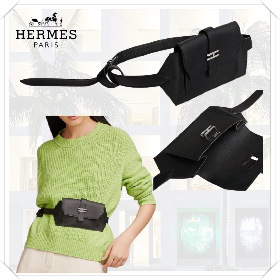 カジュアルでオシャレ☆彡》 エルメス ウエストポーチ エラン (HERMES
