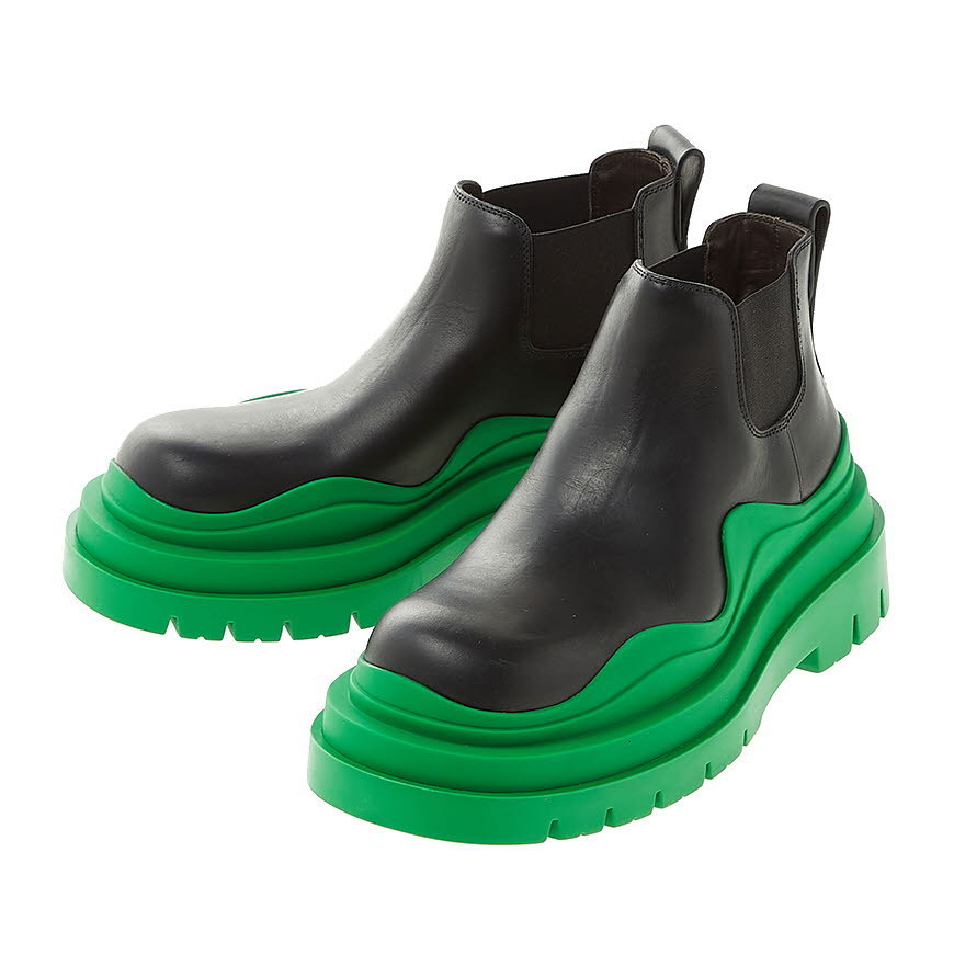 BOTTEGA VENETA レディースタイヤブーツ (BOTTEGA VENETA/ミドルブーツ