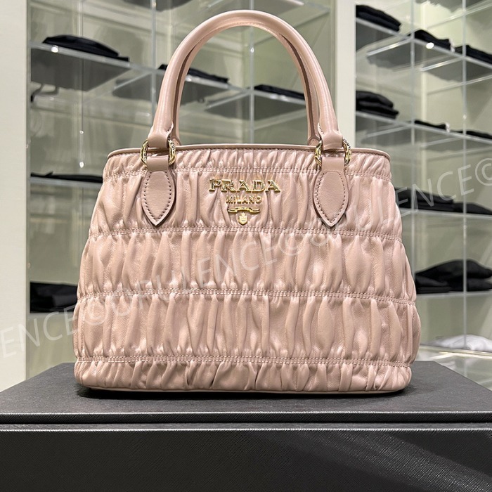 PRADA プラダ セール ロゴ ハンド/ショルダーバッグ 1BA172 黒 (PRADA