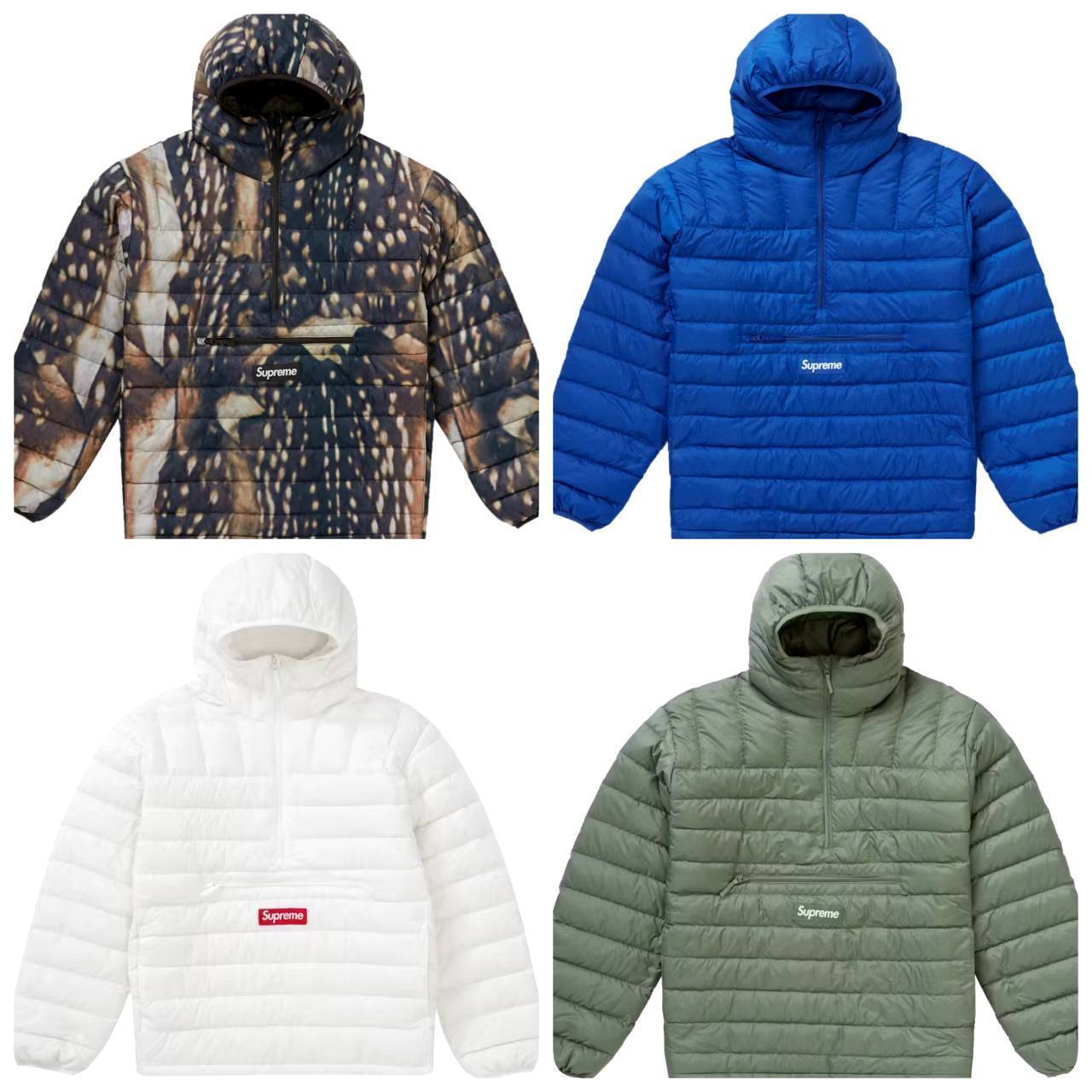 シュプリーム☆マイクロダウンジャケット☆Micro Down Half Zip