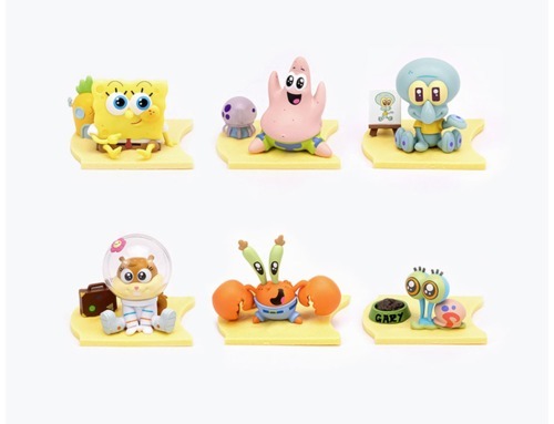 スポンジボブ フィギュア 1BOX (16個入) シークレット入 (ぬいぐるみ